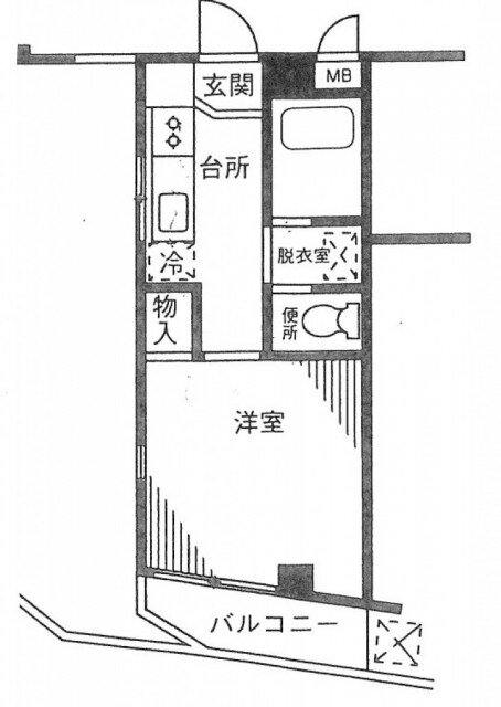 東京都世田谷区太子堂１ 三軒茶屋駅 1K マンション 賃貸物件詳細