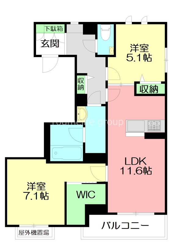 神奈川県茅ヶ崎市十間坂３ 茅ケ崎駅 2LDK マンション 賃貸物件詳細