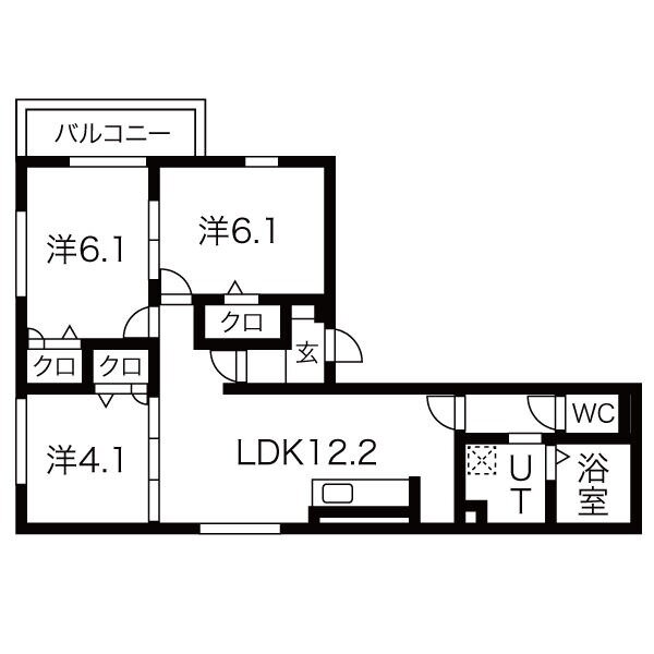 京都府京都市右京区嵯峨折戸町 嵯峨嵐山駅 3LDK アパート 賃貸物件詳細
