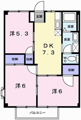 兵庫県姫路市神子岡前２ 播磨高岡駅 3DK アパート 賃貸物件詳細