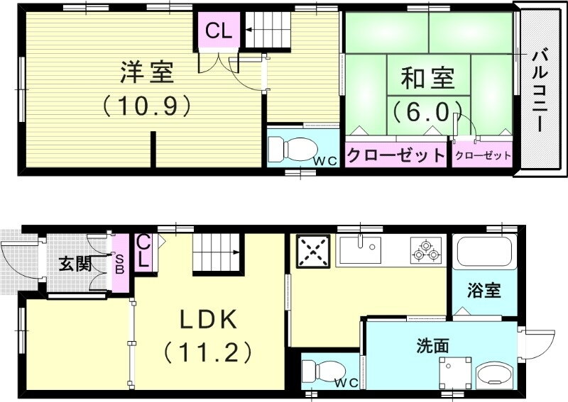 兵庫県神戸市須磨区寺田町２ 新長田駅 2LDK 一戸建て 賃貸物件詳細