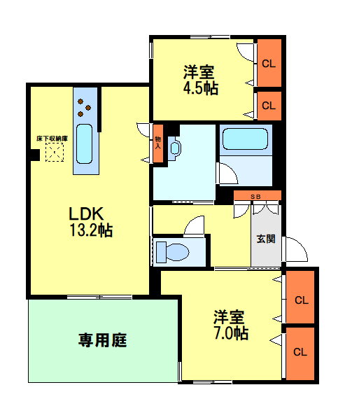 大阪府池田市五月丘１ 池田駅 2LDK マンション 賃貸物件詳細