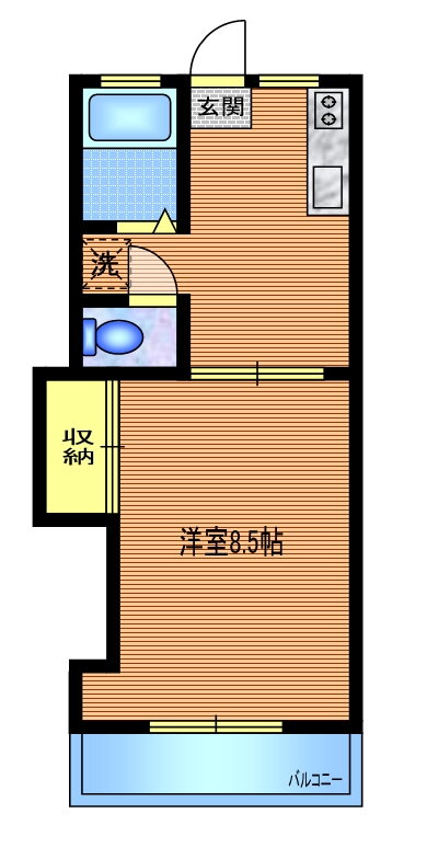 東京都三鷹市上連雀５ 三鷹駅 1K アパート 賃貸物件詳細