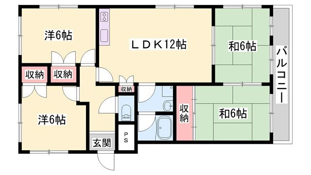 兵庫県姫路市御立中５ 余部駅 4LDK マンション 賃貸物件詳細