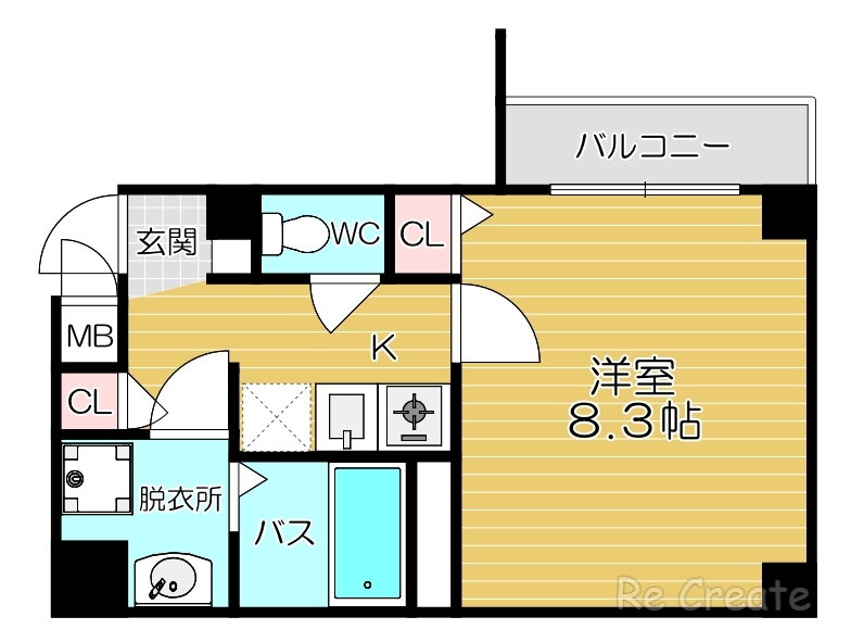 大阪府大阪市中央区上汐２ 谷町九丁目駅 1K マンション 賃貸物件詳細