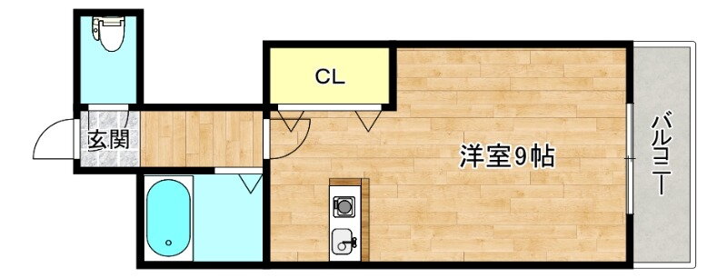 大阪府東大阪市長栄寺 ＪＲ河内永和駅 ワンルーム マンション 賃貸物件詳細