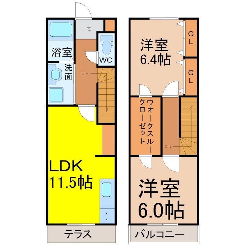 愛知県名古屋市昭和区広路本町５ 川名駅 2LDK アパート 賃貸物件詳細