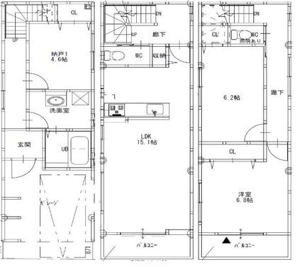 大阪府大阪市東成区大今里４ 今里駅 2SLDK 一戸建て 賃貸物件詳細