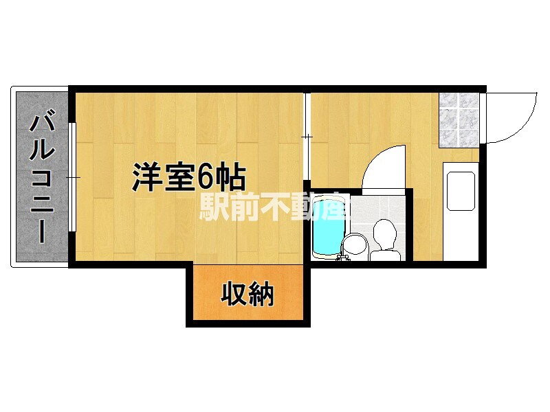 ＰＨＯＥＮＩＸ香椎参道 2階 1DK 賃貸物件詳細