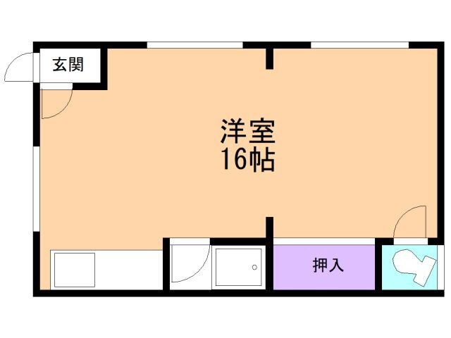 北海道函館市中島町 堀川町駅 ワンルーム アパート 賃貸物件詳細