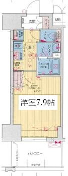 兵庫県神戸市兵庫区西多聞通２ 神戸駅 1K マンション 賃貸物件詳細