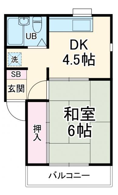 千葉県船橋市丸山２ 馬込沢駅 1DK アパート 賃貸物件詳細
