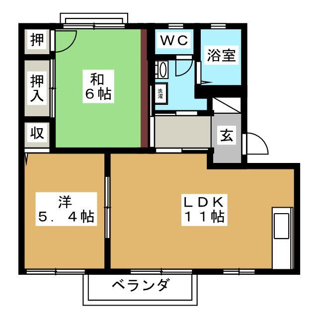 神奈川県中郡大磯町高麗２ 平塚駅 2LDK アパート 賃貸物件詳細