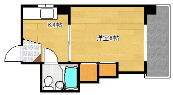 第１和秀ビル 3階 1K 賃貸物件詳細