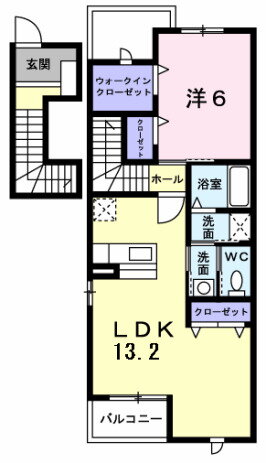 愛知県春日井市白山町３ 高蔵寺駅 1LDK アパート 賃貸物件詳細