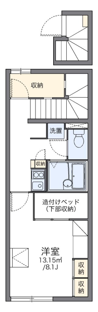 福岡県直方市大字感田 感田駅 1K アパート 賃貸物件詳細