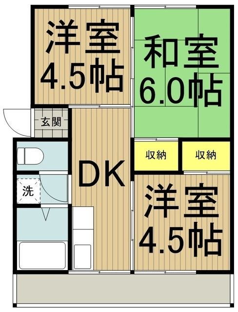 東京都日野市日野本町２ 日野駅 3DK マンション 賃貸物件詳細