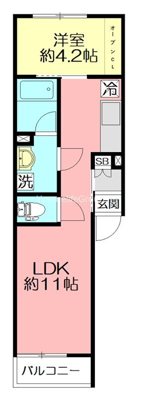 神奈川県藤沢市弥勒寺１ 藤沢駅 1LDK アパート 賃貸物件詳細