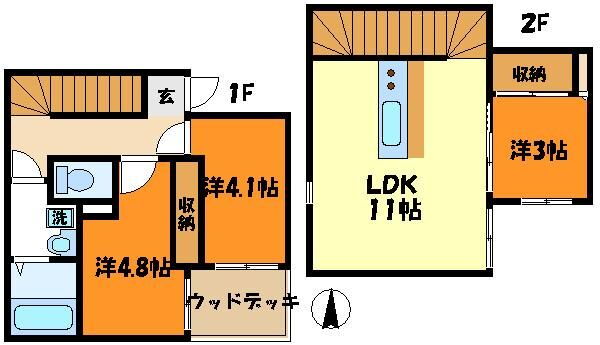 神奈川県川崎市高津区向ケ丘 宮崎台駅 3LDK 一戸建て 賃貸物件詳細