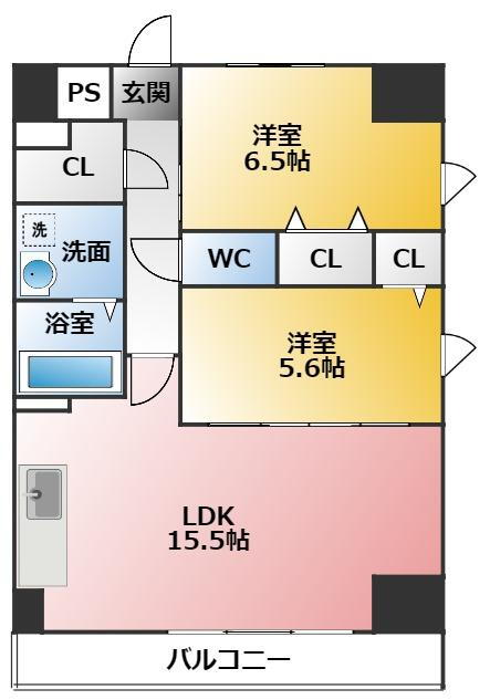 愛知県名古屋市熱田区金山町１ 金山駅 2LDK マンション 賃貸物件詳細