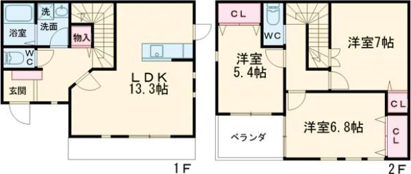 佐賀県小城市三日月町長神田 小城駅 3LDK 一戸建て 賃貸物件詳細