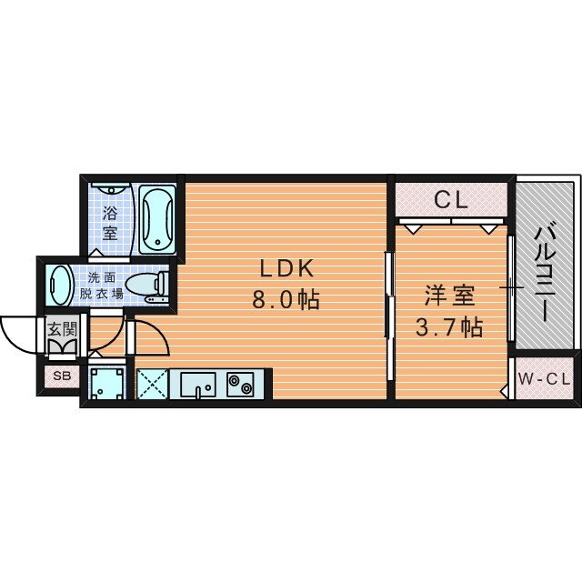 大阪府大阪市中央区東高麗橋 北浜駅 1LDK マンション 賃貸物件詳細