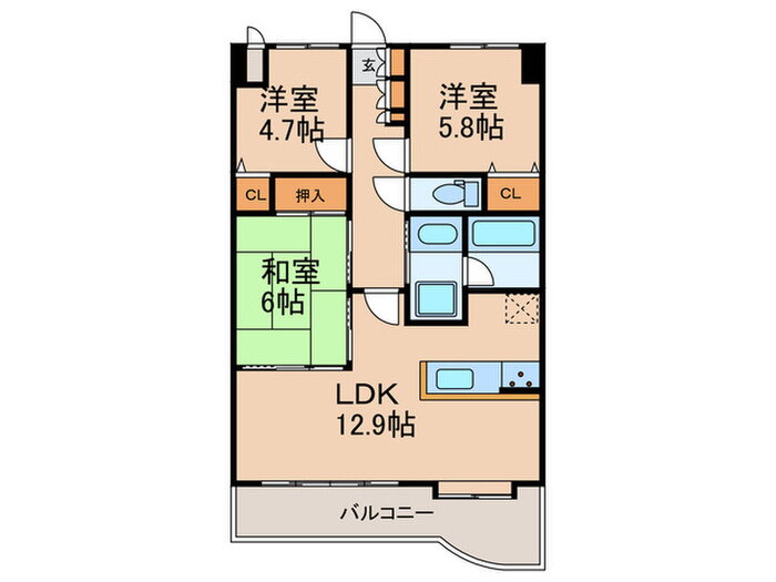 愛知県名古屋市名東区一社３ 一社駅 3LDK マンション 賃貸物件詳細