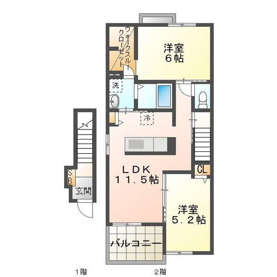 三重県津市藤方 南が丘駅 2LDK アパート 賃貸物件詳細