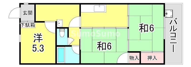 兵庫県神戸市長田区大谷町３ 新長田駅 3K マンション 賃貸物件詳細