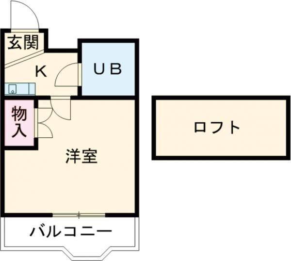 兵庫県加古川市尾上町口里 浜の宮駅 1K アパート 賃貸物件詳細
