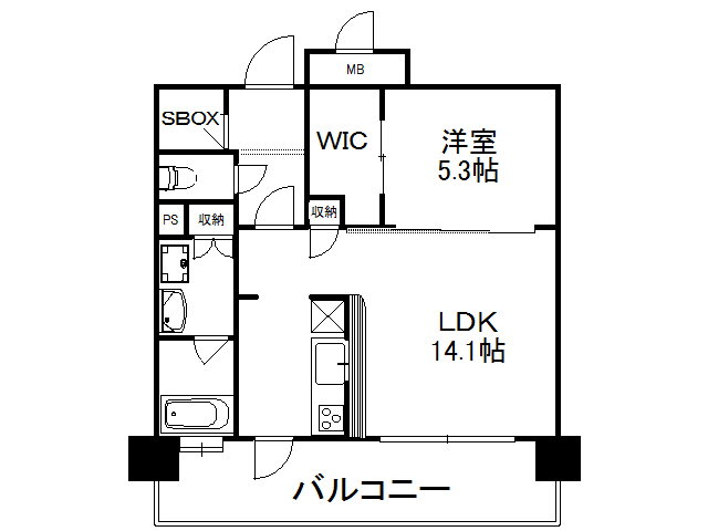 福岡県福岡市博多区博多駅前４ 博多駅 1LDK マンション 賃貸物件詳細