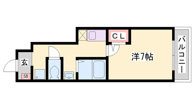 兵庫県神戸市西区白水２ 明石駅 1K アパート 賃貸物件詳細
