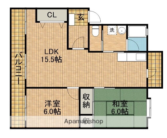 静岡県浜松市中央区西伊場町 浜松駅 2LDK マンション 賃貸物件詳細