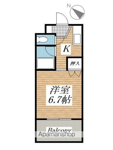福岡県北九州市戸畑区幸町 戸畑駅 1K マンション 賃貸物件詳細