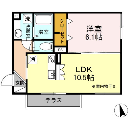 神奈川県川崎市中原区今井上町 武蔵小杉駅 1LDK アパート 賃貸物件詳細