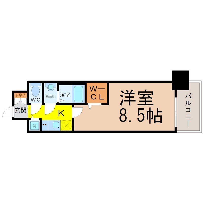 愛知県名古屋市中区千代田３ 鶴舞駅 1K マンション 賃貸物件詳細