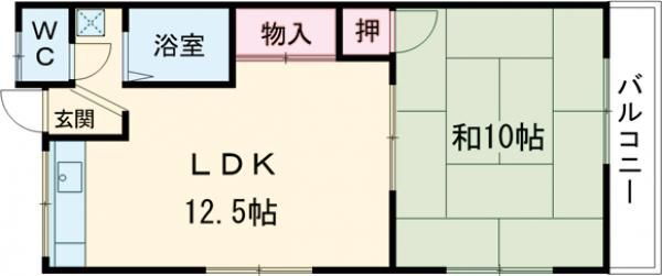 大阪府枚方市西牧野３ 牧野駅 1LDK アパート 賃貸物件詳細