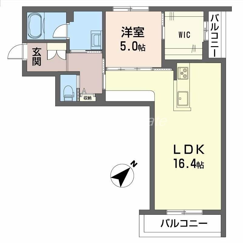 徳島県徳島市北出来島町２ 佐古駅 1LDK マンション 賃貸物件詳細