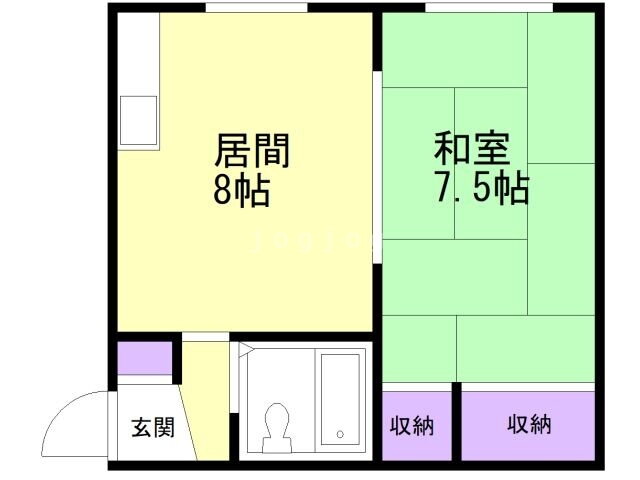 北海道北広島市朝日町１ 北広島駅 1LDK マンション 賃貸物件詳細