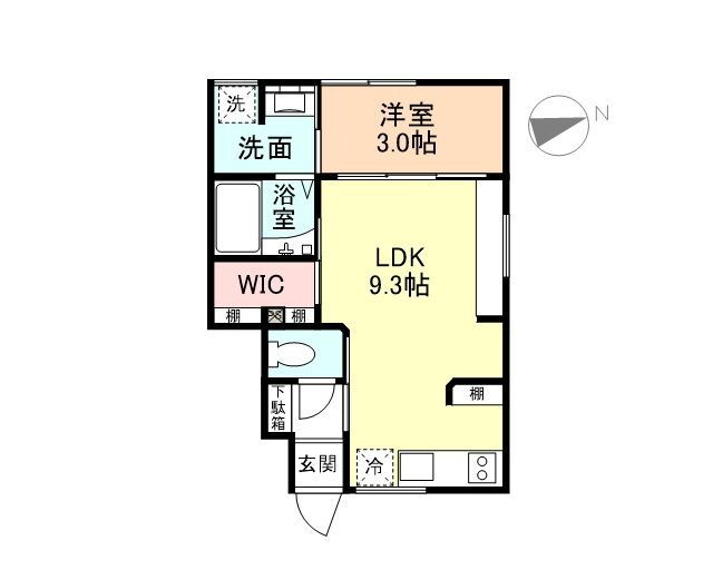 富山県射水市戸破 小杉駅 1LDK アパート 賃貸物件詳細