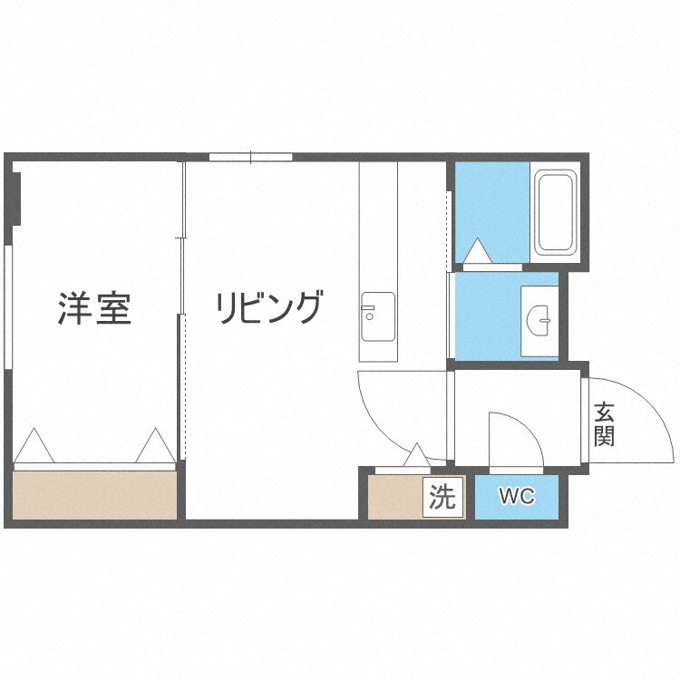 北海道札幌市白石区本通１３丁目南 南郷１３丁目駅 1LDK マンション 賃貸物件詳細