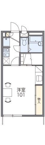 レオパレスレオ２１ 1階 1K 賃貸物件詳細