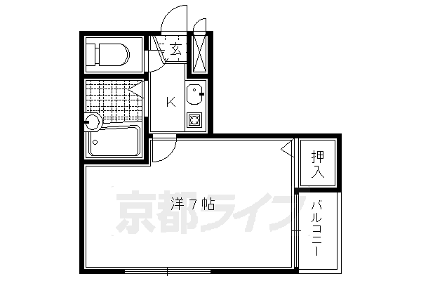 京都府京都市上京区畠山町 今出川駅 1K マンション 賃貸物件詳細