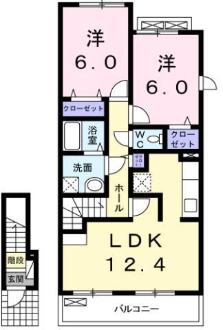 千葉県千葉市緑区あすみが丘東５ 土気駅 2LDK アパート 賃貸物件詳細
