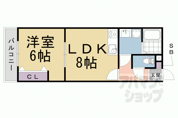京都府京都市伏見区深草西出町 藤森駅 1LDK アパート 賃貸物件詳細