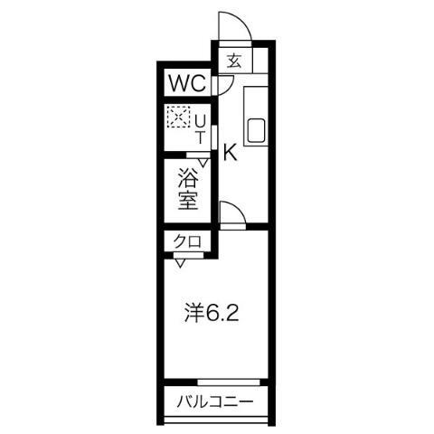 愛知県名古屋市中川区岩塚町字本地 八田駅 1K マンション 賃貸物件詳細