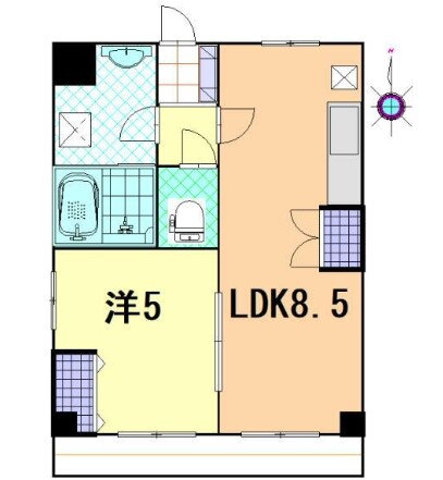 千葉県松戸市常盤平５ 五香駅 1LDK マンション 賃貸物件詳細