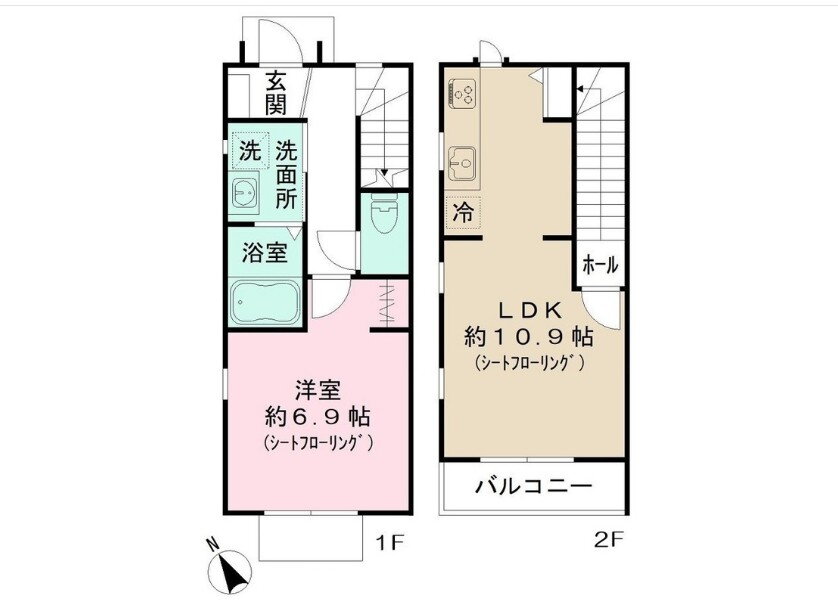 千葉県市川市新田４ 市川駅 1LDK アパート 賃貸物件詳細