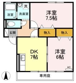 岡山県倉敷市西阿知町 球場前駅 2DK アパート 賃貸物件詳細