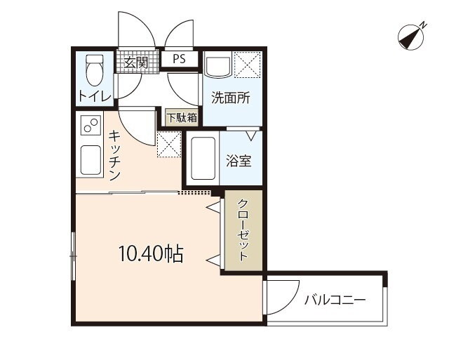 広島県広島市中区舟入幸町 舟入本町駅 1K アパート 賃貸物件詳細